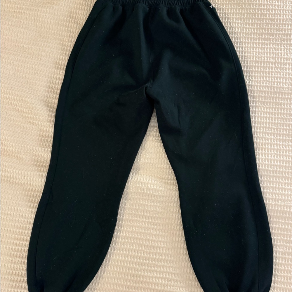 Abercrombie YPB neoKNIT Jogger Sweatpants - dark emerald green, size S short - Picture 6 of 6